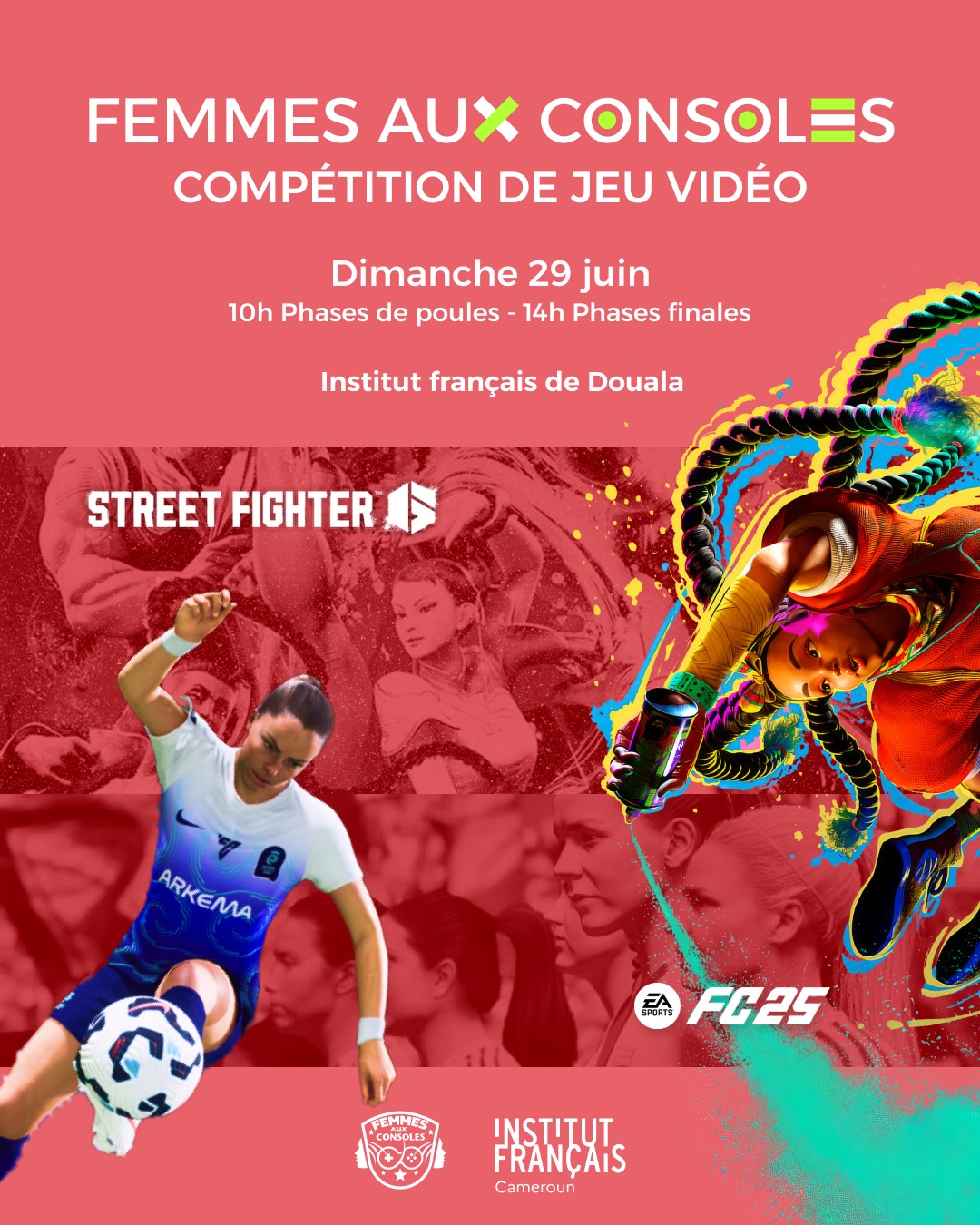 Tournoi d'esport Femmes aux consoles