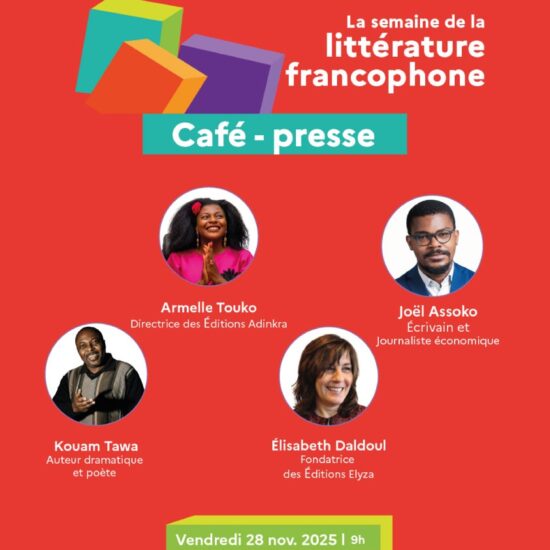 Semaine de la littérature 2025- Café-Presse