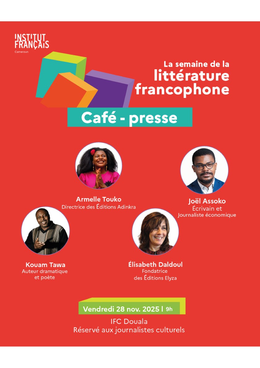 Semaine de la littérature 2025- Café-Presse